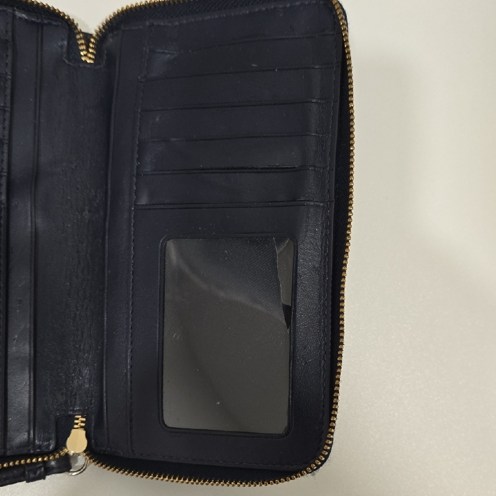 Coach Blue Leather Wristlet - Picture 12 of 14